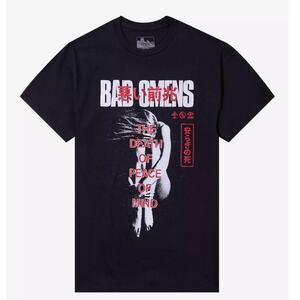 Bad Omens Death of Piece of Mind Black T-Shirt
